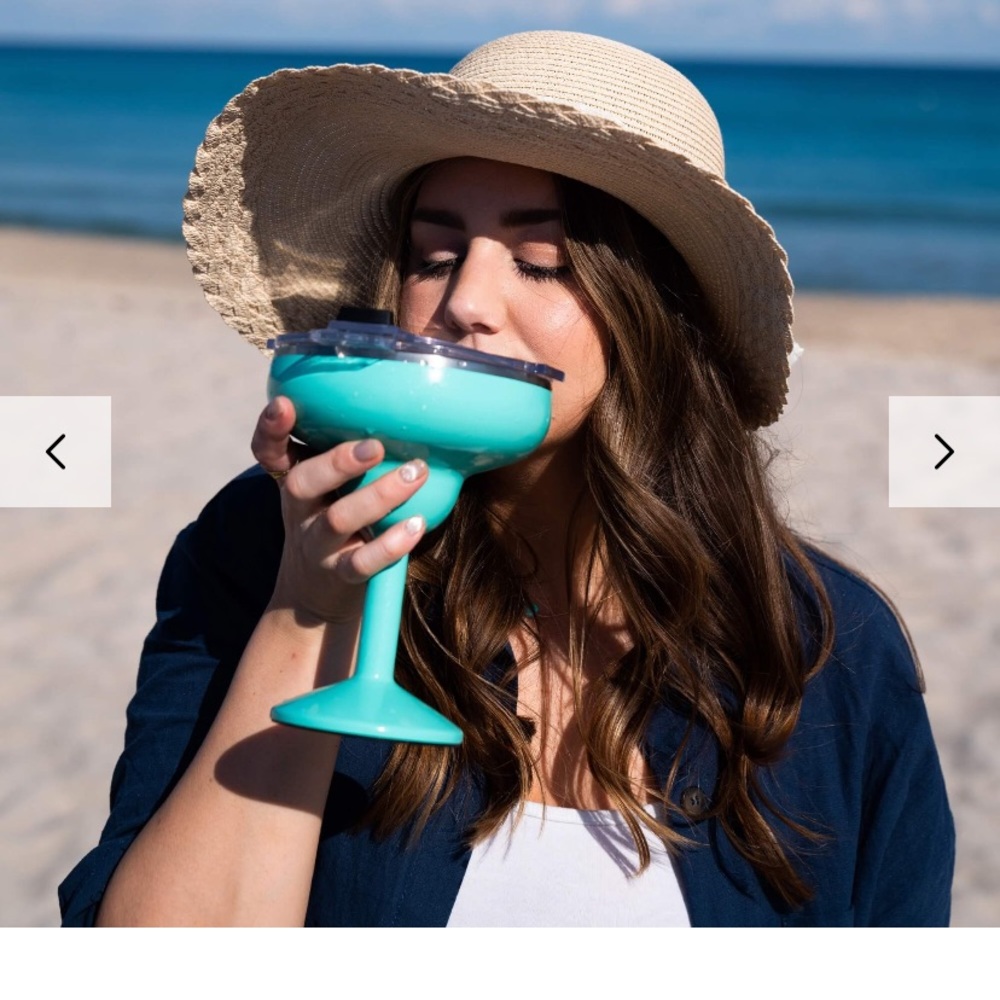 NWOT ORCA Rita 13oz Seafoam Double-Walled Margarita Ice Cream Cup